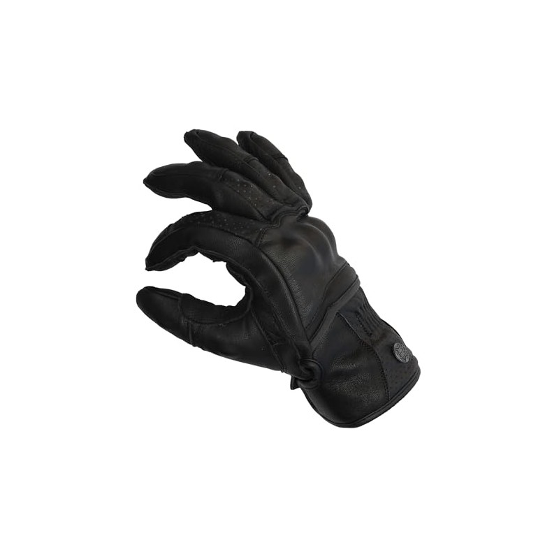 Classic Line Men's Motorcycle Gloves - High-Quality Genuine Leather, Reinforced