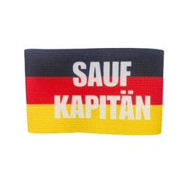 Generisch Fascia da braccio 360 × 80 mm | Capitano della birra – Germania Party & Oktoberfest capitano | Divertente gadget Malle e accessori per costume per uomo e donna