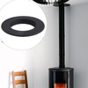 Milageto Fireplace Pipe Trim Collar Chimney Part,Accessories for Home, for