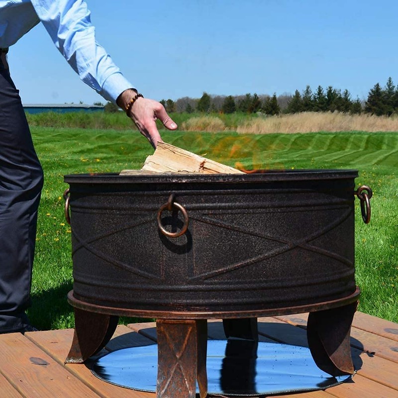 Newtex FirePad Deck Protector - Perfect for Fire Pits, BBQ,