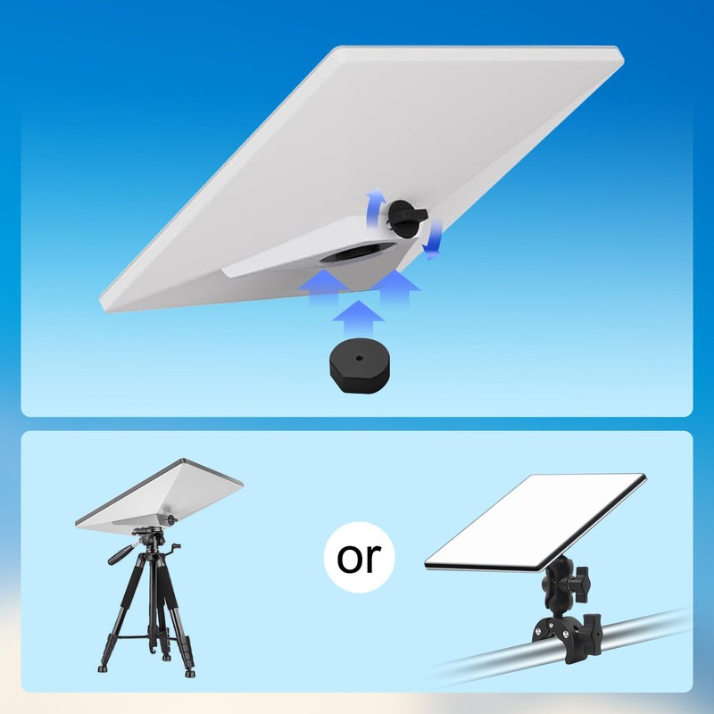 for Starlink Mini Tripod Adapter, Aluminum Alloy 1/4" Tripod Mounting