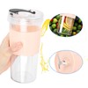 Portable Electric Fruit Juicing Cup Three Leaf Cutter Head Juicer