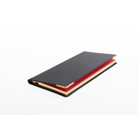 The Economist Diaries 2024 Diary and Business Planner - Week to View Slimline Pocket Diary with Luxury Leather Cover - Black