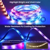 26.25ft LED Lights for 75-100 Inch TV, RGB+IC TV Lights