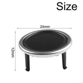Rear Air Conditioning Control Knob For Sharan 7N0907049C 7N1 7N2, Air Conditioning Panel Switch Button Replacement Part