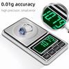 Pocket Scale Digital Jewelry Scale 500g 0.01g Accuracy USB Rechargeable