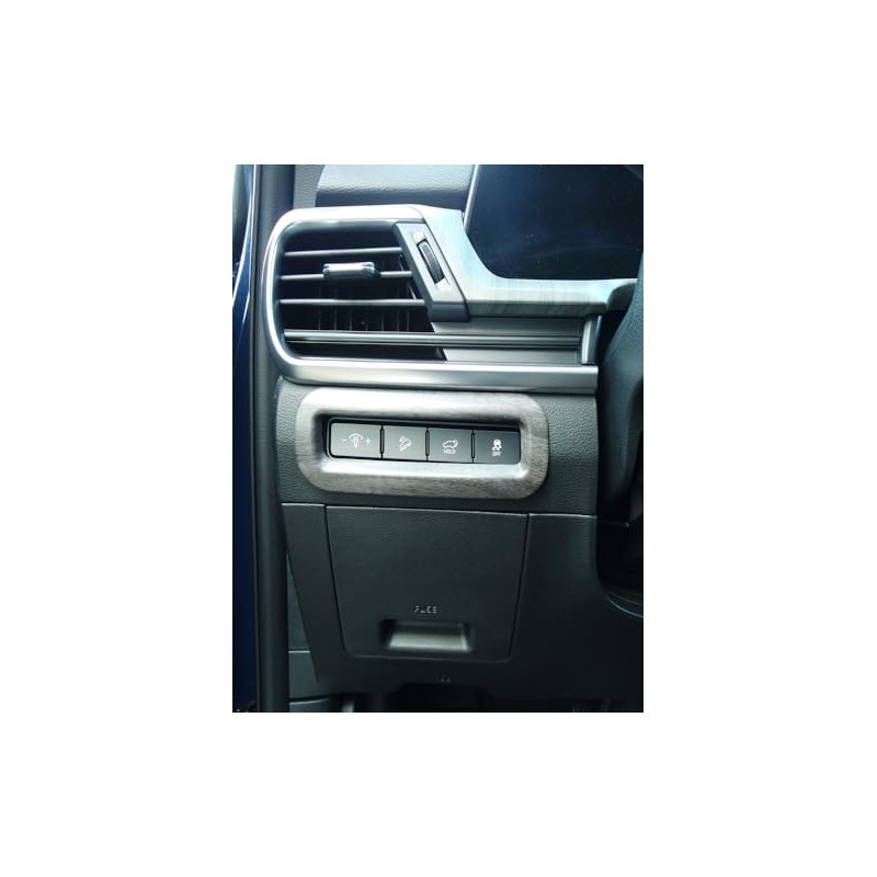 JUIVEEL Matte Wood Grain Style Front Adjust Panel Cover Interior