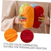 DOITOOL 12Pcs Handmade Wool Yarn Soft and Smooth Knitting String
