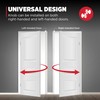 Kwikset Maven Front Door Knob with Lock and Key, SmartKey,