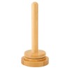 Wooden Yarn Holder Smoothing Sturdy Stable Base Easy Operation Detachable