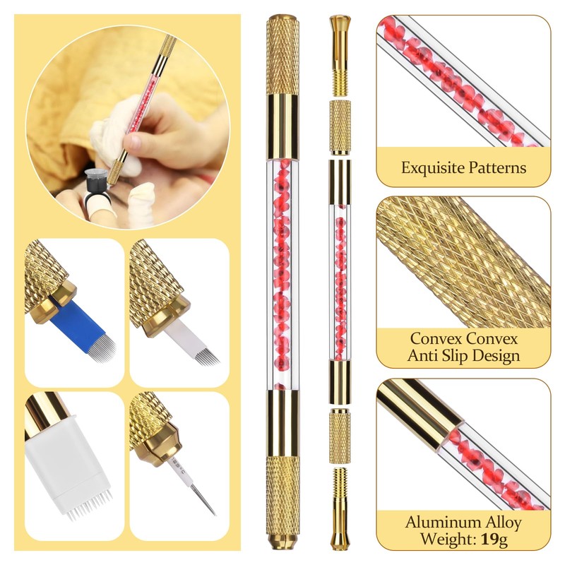 ATOMUS Microblading Kit Golden Complete Semi Permanent Pen kit Tool