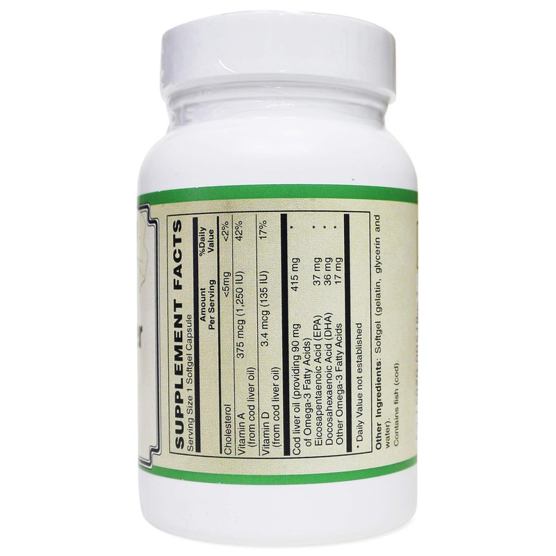 AlchePharma Cod Liver Oil.