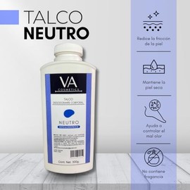Talco corporal Neutro 2 pz