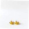DOITOOL 25 Pcs Felt Bees Decorations for DIY Crafts Hat