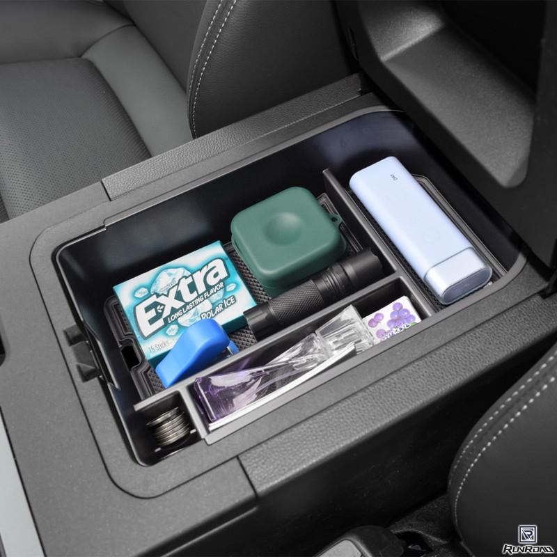 RUNROAD Center Console Organizer Tray Compatible with Toyota Land Cruiser