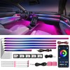 Dreamcolor Acrylic Interior Car Lights, WEBUPAR Car Accessories 18 in