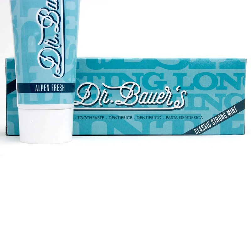 Dr. Bauer ́s Alpen Fresh Strong Mint Toothpaste 75 ml