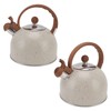 Whistling Kettle 2.5L Capacity Stainless Steel Stovetop Teapot for Water