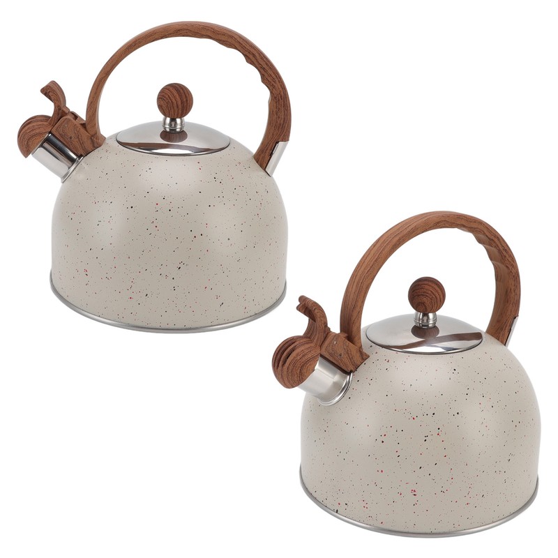 Whistling Kettle 2.5L Capacity Stainless Steel Stovetop Teapot for Water