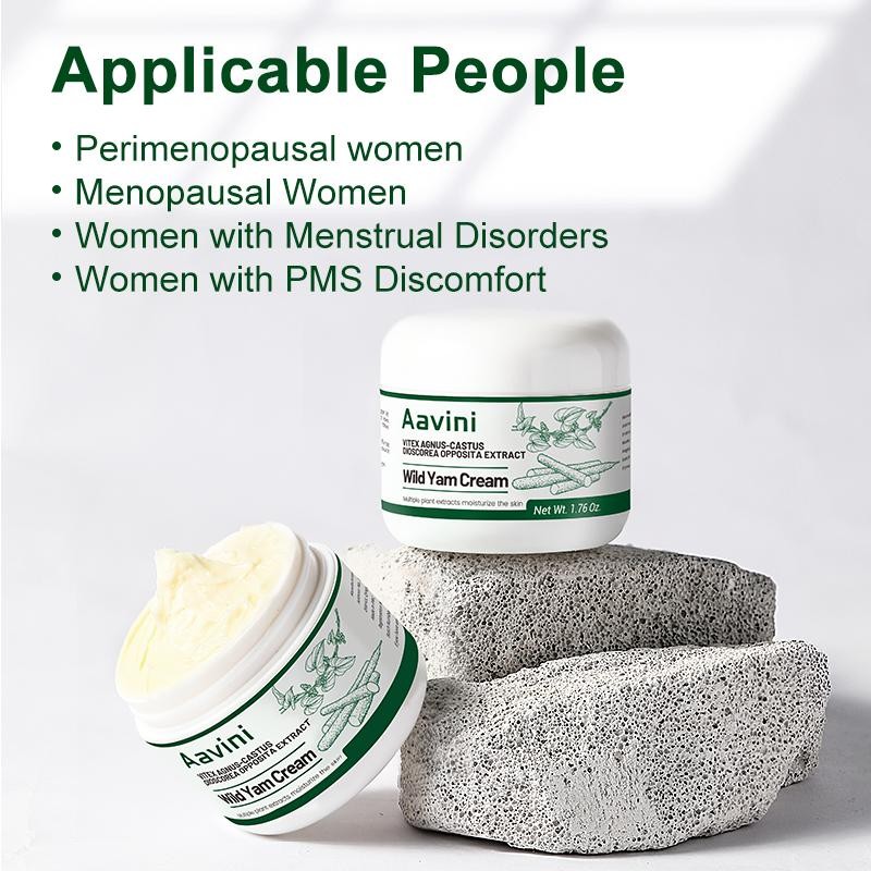 Aavini Organic Wild Yam Cream, All Natural