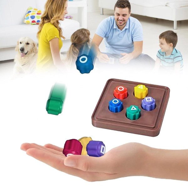 TIAMORK Korean Game Stone Catching Toy, Gonggi 5pc Set Squid