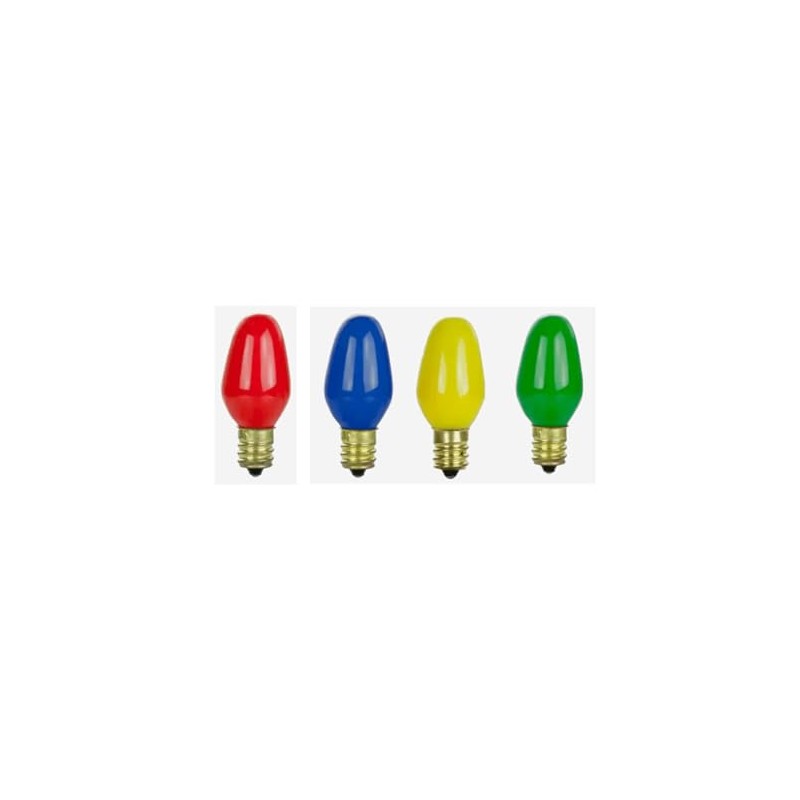 UI PRO TOOLS Color Night Light Replacement Bulb 4PC