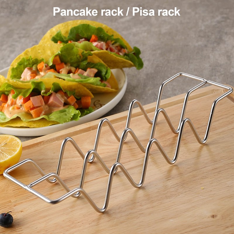 Mollytek Taco Holder, Taco Stand, 2 Pieces, Taco Shell Holder,