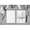 Clairefontaine Goldline 134244C Sketchbook / Drawing Book Glued with Thread