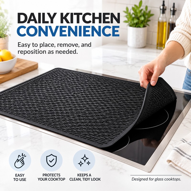 Silicone Stove Top Cover for Glass Cooktops – Extra Large