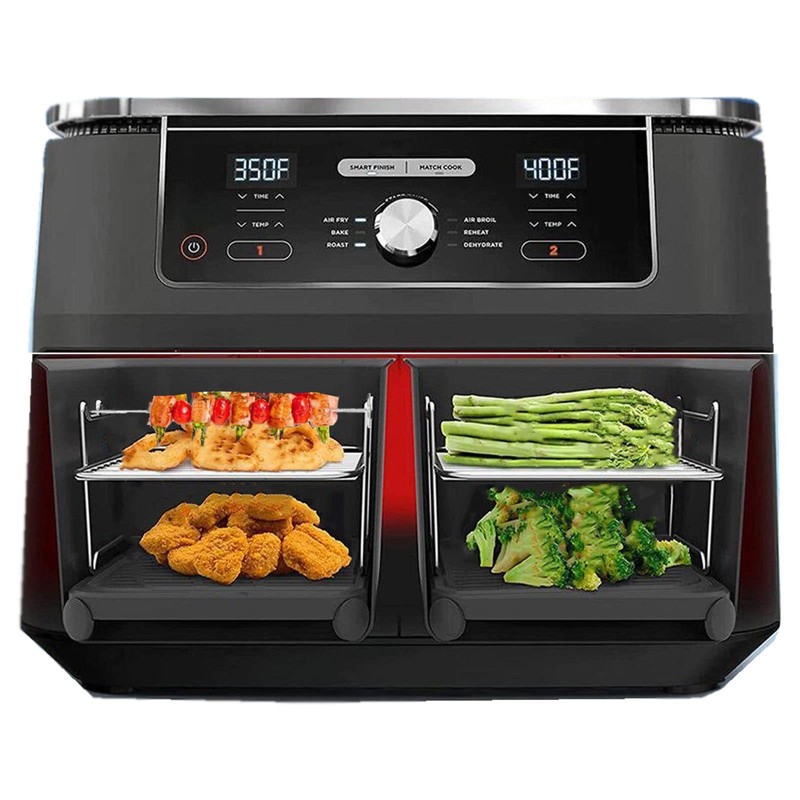 SPARES2GO Grill Shelf Racks Compatible with Salter EK4548 EK4750 EK5196