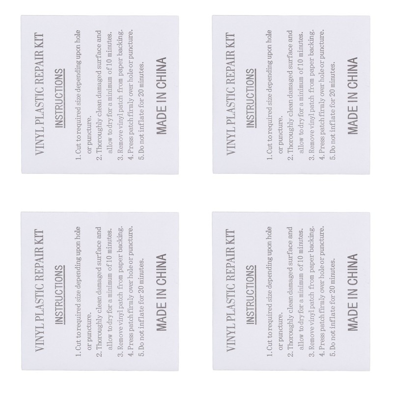 50Pcs Swimming Pool Transparent Repair Sticker Self Adhesive Repair Patch
