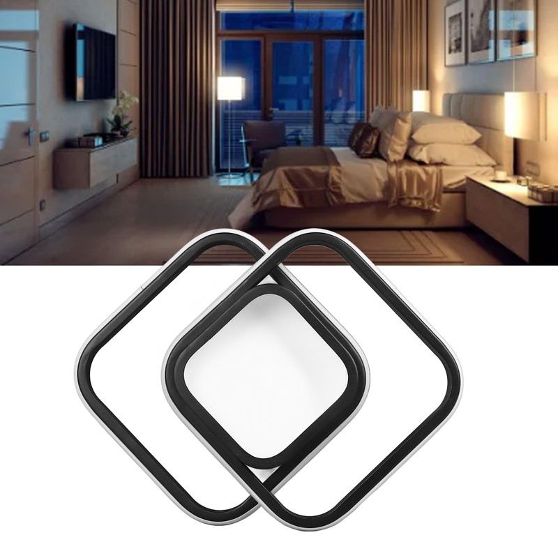 24W Hallway Light Modern LED Square Ceiling Light Small Asile