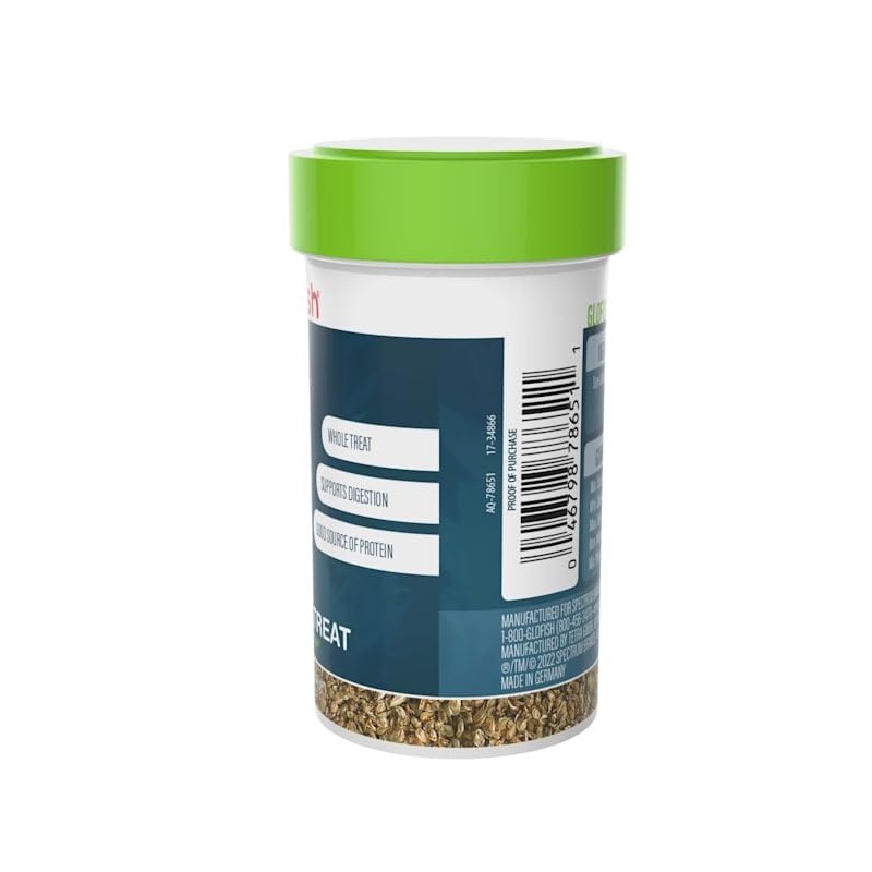 GloFish Daphnia Treat Whole Treat and Good Source of Protein