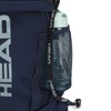 HEAD Waterproof Gym Sackpack for Sport with 2 Zipper Pockets,