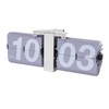 MhdunueSK Flipping Out Wall and Tabletop Flip Clock,Retro Automatic Page