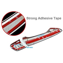 EPARTS Mirror Chrome Plated ABS Door Handle Trim Cover Cap Fit For Lexus IS250 IS350 ES350 GS350 w/Smart Keyhole