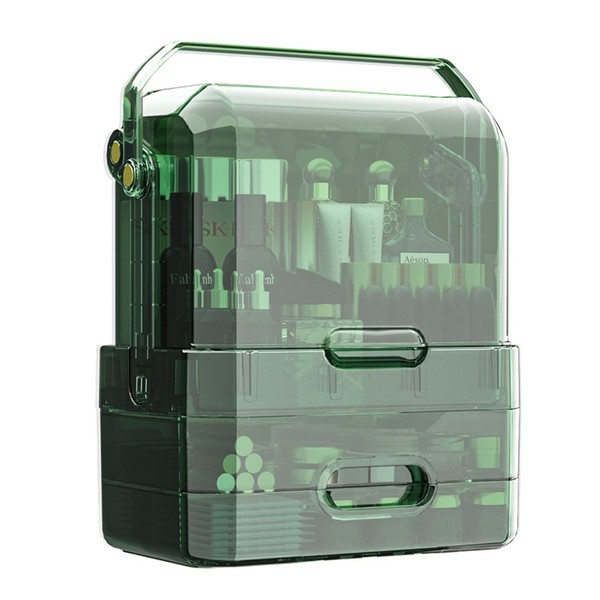 Cosmetic Organiser, Portable Make Up Organiser, Transparent Acrylic Beauty Organiser,