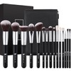 DUcare Brochas de maquillaje profesionales 15pcs Brochas para maquillaje set