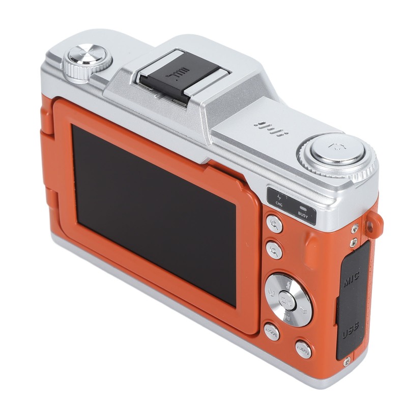 Smart Digital Camera 64MP 4K 20x Zoom 180° Flip Screen