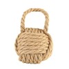 Creative Co-Op Nautical Rope Knot Door Stop, Natural