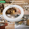 COOGGALAN 8 inch FC8T9/CW 22W Cool White Circular Fluorescent Light