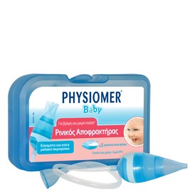 Physiomer Baby Nasal Aspirator, 1pc & Filters, 5pcs
