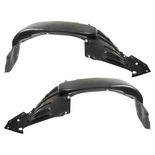 TRQ TRQ Front Inner Fender Liner Set Compatible with 2012-2015