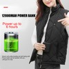 45‑65℃ Heated Vest 5 Gears Tempertature Control Intelligent Switch USB