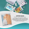 APQ Pack of 500 Clear Zipper Bags 14 x 20.
