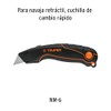 TRUPER REP-NM-5 5 Blades for 7" Multipurpose Utility Knife