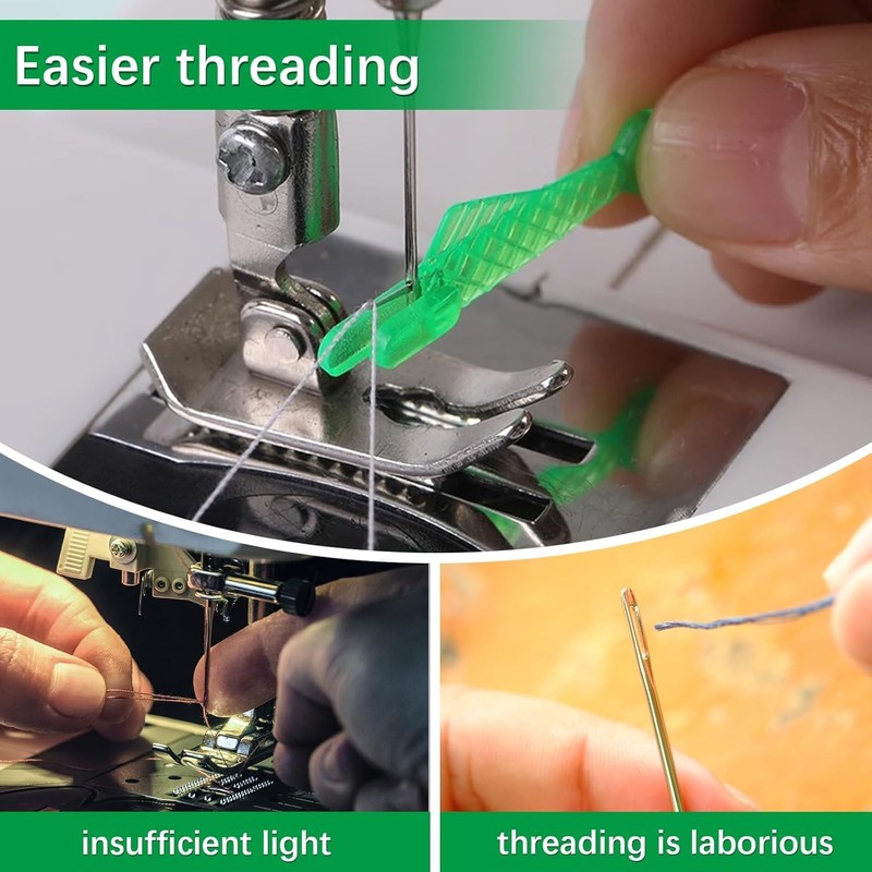 10 PCS Needle Threaders Hand Sewing, Sewing Machine Needle Threader,