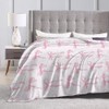 Pink Bow Fuzzy Blanket Cute Bowknot Throw Blanket Bowtie Cozy