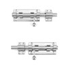 QWORK Sliding Bolt Gate Latch, 8 Pack 6.3" 304 Stainless