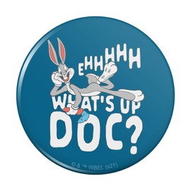 Bugs Bunny What's Up Doc? Kitchen Refrigerator Locker Button Magnet